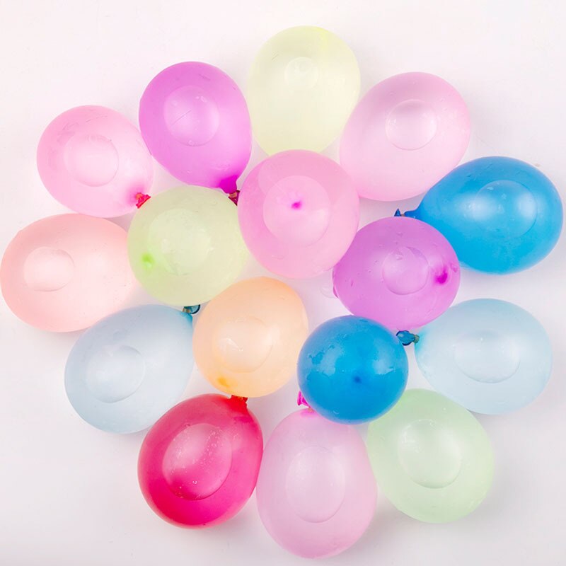 111 Pcs Summer Water Balloon Toy Self-Sealing Magic Water Balloons Quick Fill