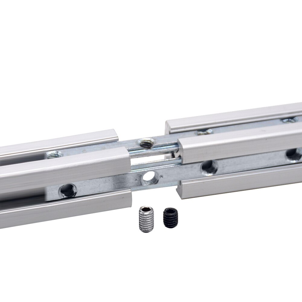 aluminum connector length 100mm bracket fastener M5 screw EU standard 3030 4040 4545 series aluminum profile parts