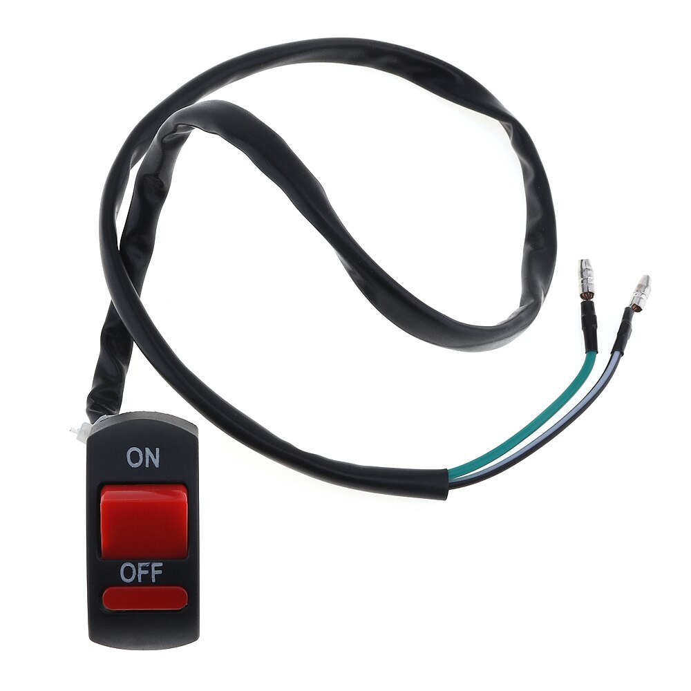 1 Pcs 12 - 24V Universal Stuur Schakelaar Aan-uit Knop Koplamp Vlam Uitrol Schakelaar Geschikt Voor Motorfiets/Cars
