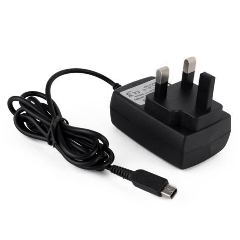 UK Plug AC Adapter Power Supply Home Travel Wall Charger for 3DS
