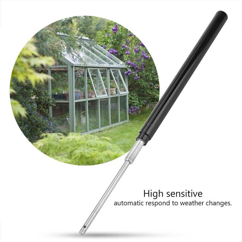 Ouvre-fenêtre automatique de serre sensible à l'énergie solaire, cylindre de remplacement, capteur de température, outils de jardin agricole