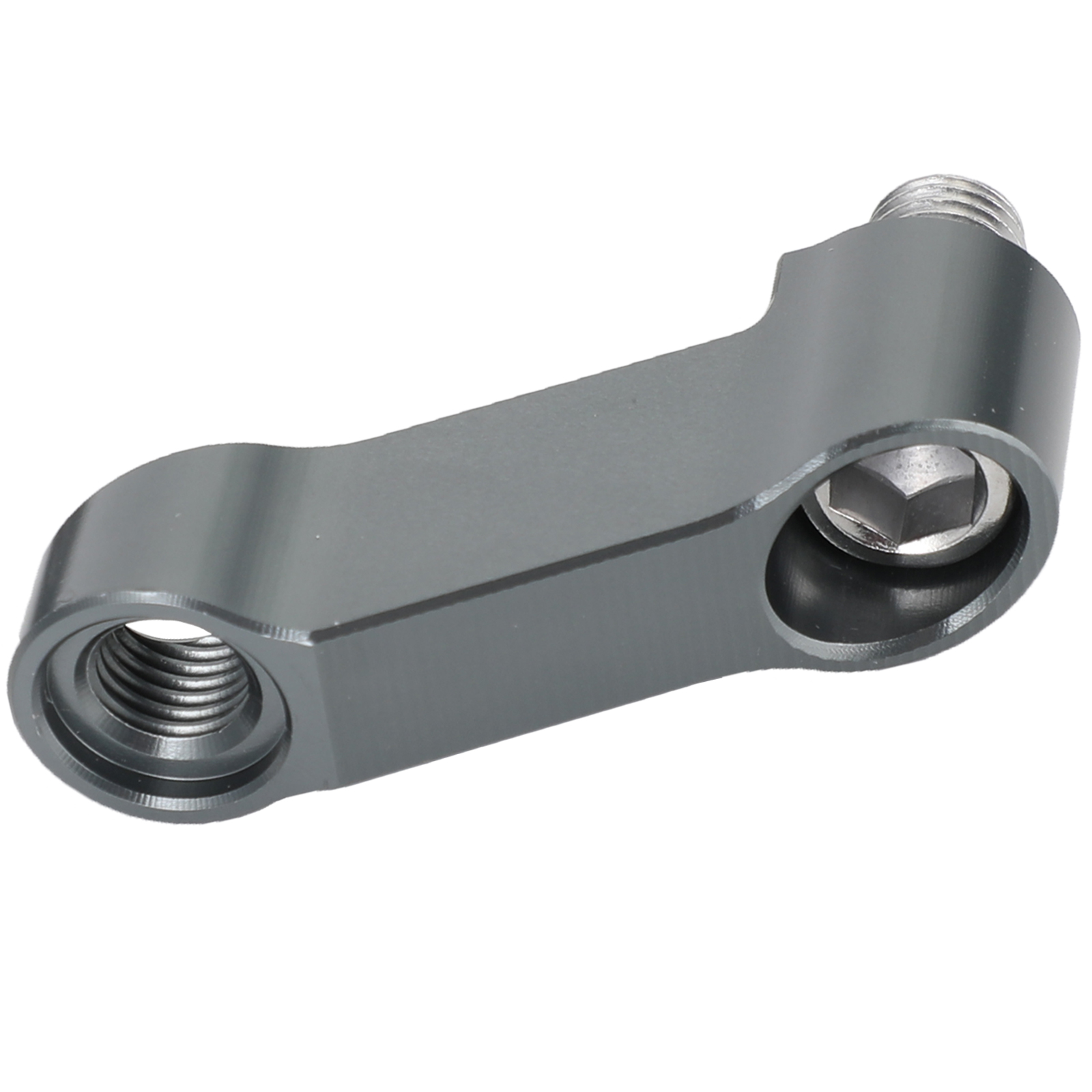 Areyourshop Mirror Stem Extension/Extender 10mm titanio per Yamaha XTZ700 Tenere 700 19-21 parti del motore