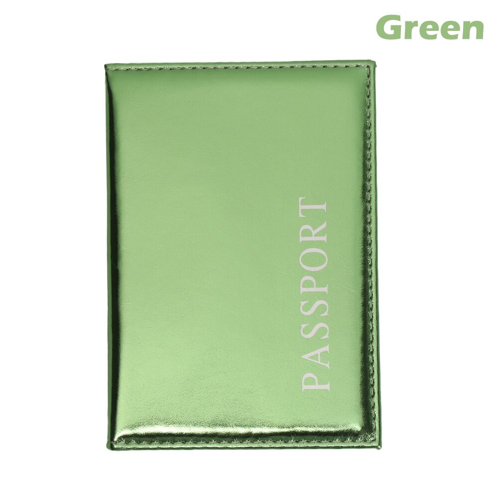 Paspoorthoezen reisaccessoires houder dames heren pu leer id bankpas paspoort beschermer zakelijke portemonnee case: Groente