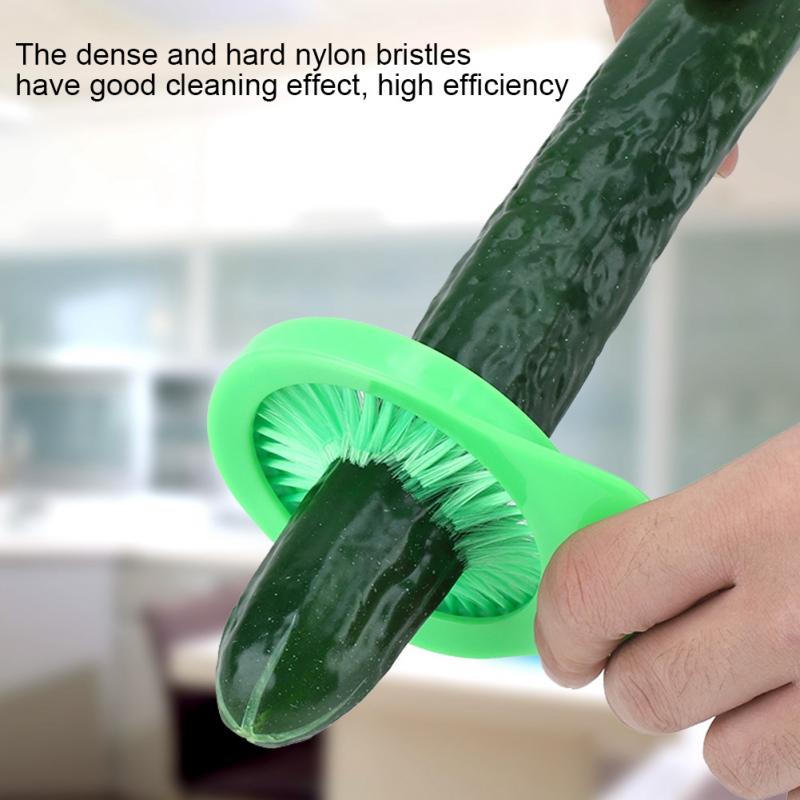 Kitchen Gadgets Vegetable Brush Portable Corn Stigma Remover Carrot Cucumber Yam Cleaner Vegatables Brush
