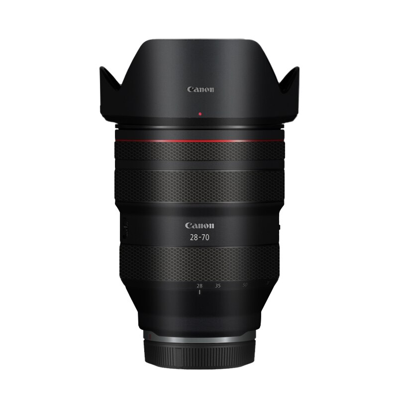 RF28-70F2 Premium Decal Skin for Canon RF28-70mm F2 L USM Lens Protector Anti-scratch Cover Film Wrap Sticker: Matte Black