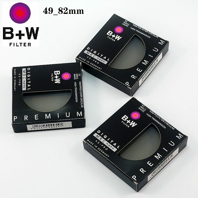 B + W CPL 49mm_52_55_58_62_67_72_77_82mm KSM Digital XS-PRO MRC Nano Haze filtro polarizador/polarizador CIR-PL multicapa protector