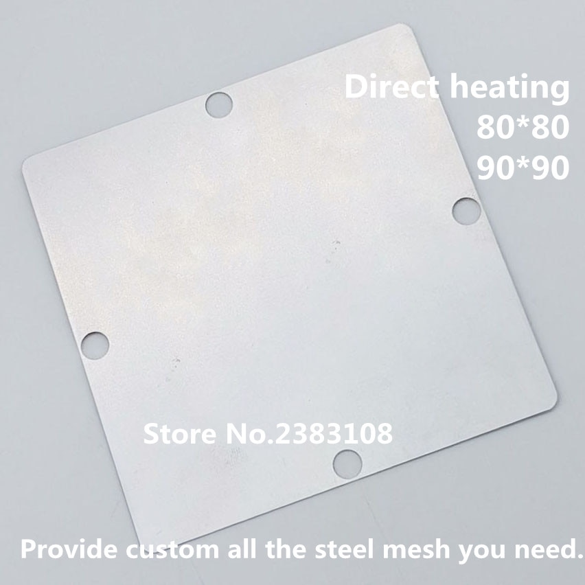0.45MM Direct heating I9-9980HK SRFD0 SRFDO I9-9980H SRFD1 I7-6770HQ SR2QY QJR9 SR2FQ SR32S SR32K E-2176M SR3YX CPU BGA Stencil