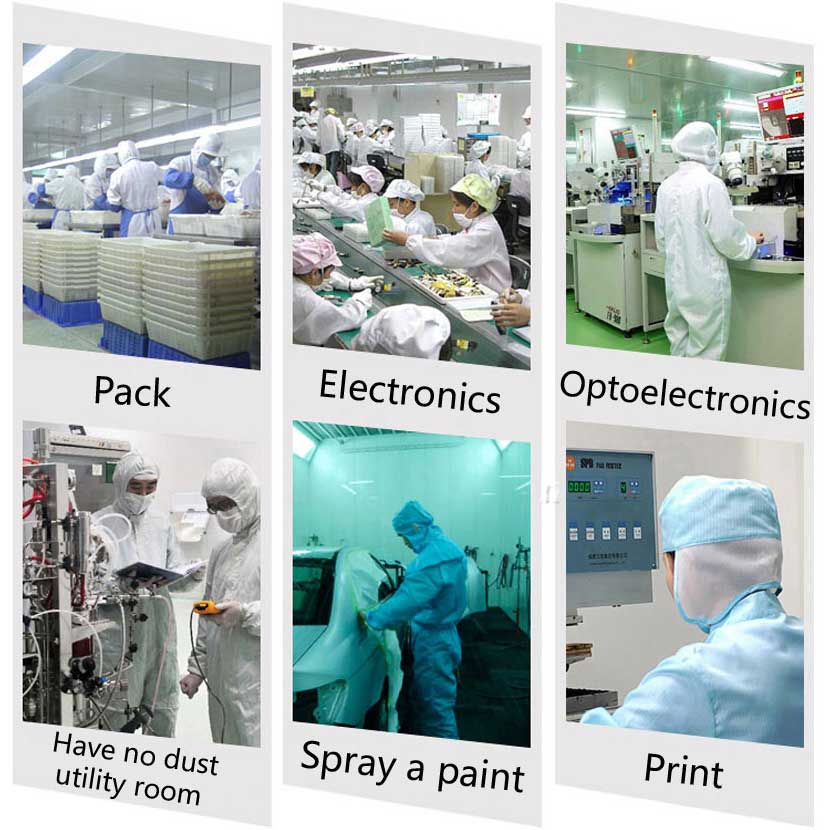 Zomer Anti Statische Beschermende Kleding Cleanroom Kleding ESD Jas Werken Kleding Antistatische Werkkleding Schoon Korte Mouwen Jas
