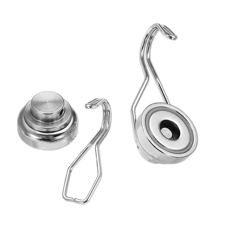 N35 N52 Flexibele Draaibare Neodymium Magnetische Haak 360 Roterende Magnetische Hanger Permanente Magneten Met Verticale Trekkracht 18Kg