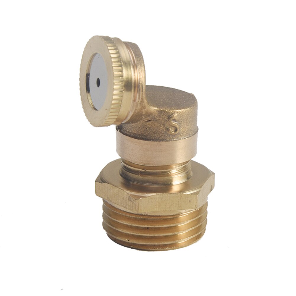 1/2 Brass Agricultural Mist Spray Nozzle Garden Irrigation System lawn Sprinkler Irrigation Nozzle Sprayer To Cool Dust