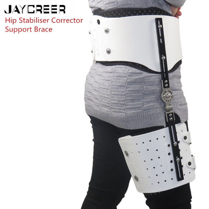 JayCreer Hip Fixatie Brace Orthese Extension Stent Dij Fracturen Corrigerende Beschermende Versnelling Ondersteuning Fit Taille Max 114CM