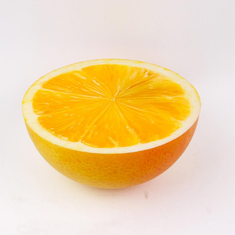 Decompression toys Super Big Giant Fruit Kawaii Squishy 10CM Jumbo Cute Half Fruit Slow Rising Soft Squeeze Scented Decor Toy