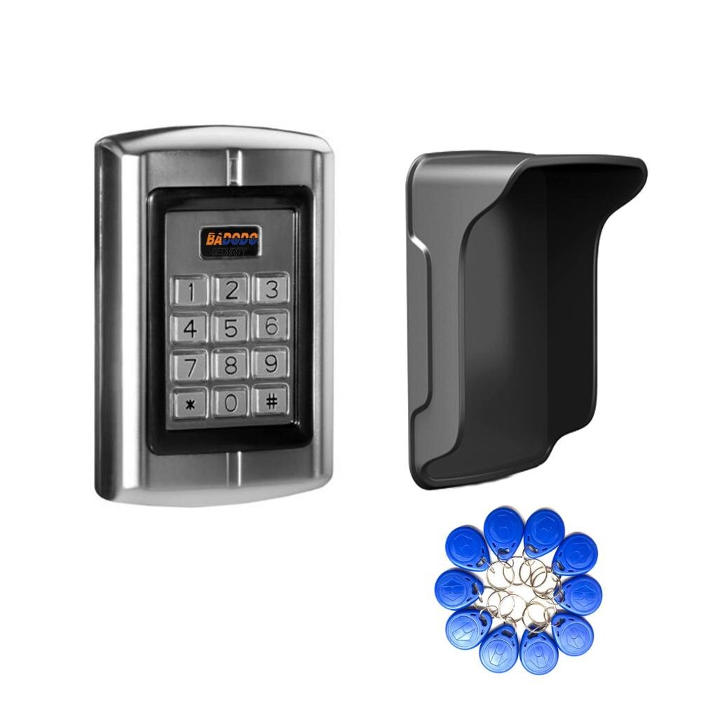 Sebury BC-2000 1000 Users Metal standalone Access Controller Keypad password 125KHz ID EM card Access Control: Kit 2