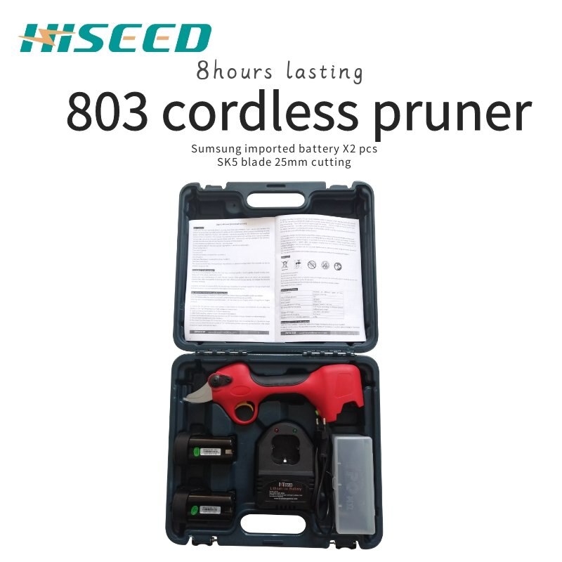 Vine Electric pruning shear battery capacity 4AH working time 8-10 hours