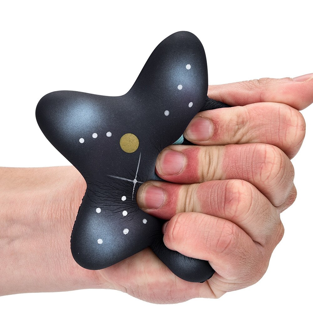 Exquisite Galaxy Stern fisch reliever spielzeug Autismus Spezielle Bedürfnisse Spielzeug sstress reliever DecompressionToy interessant für kinder