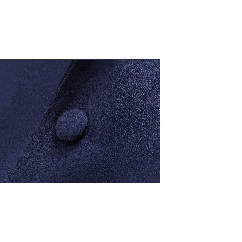 Texudo – veste Slim à simple boutonnage pour homme, tenue décontractée pour Banquet, fête d&#39;affaires, bal, bal, chanteur, hôte, danseuse