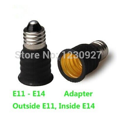 E11 om E14 socket adapter led verlichting lamphouder converter
