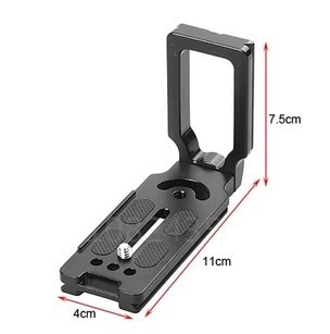 MPU-105 L Shaped 105cm L-plate 1/4 Screw Quick Release Plate For Canon 5D Mark II III 7D 60D 600D 1100D For Nikon 550D 450D