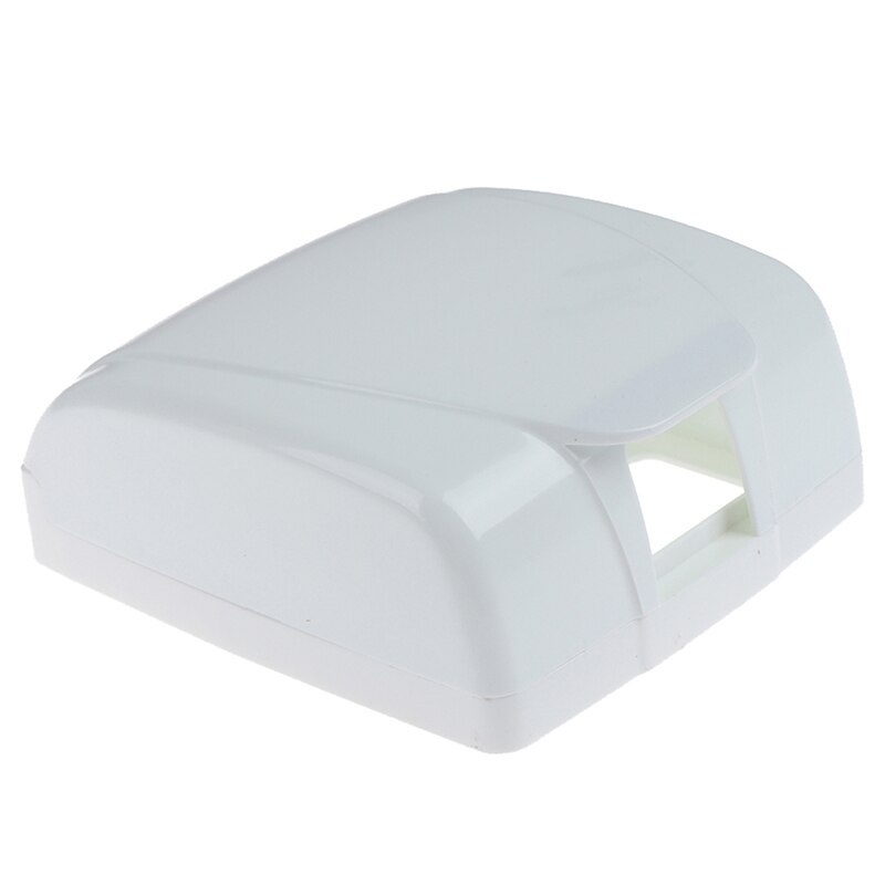 Plast vægafbryder vandtæt dæksel dobbelt 86 type stikkontakt vandtæt boks badeværelse toilet dobbelt beskyttelse stænkboks: Hvid