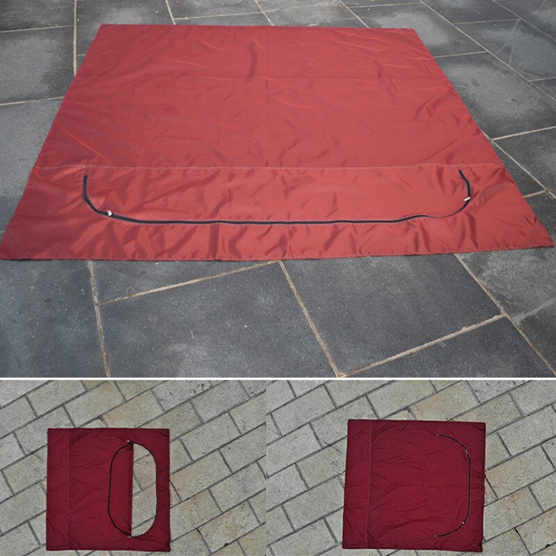 Verwijderbare Tent Mat Gebruik Voor Winter Ijsvissen Tent, 3 Maten Winter Vissen Tent Bodem Floor Doek Tent Accessoire