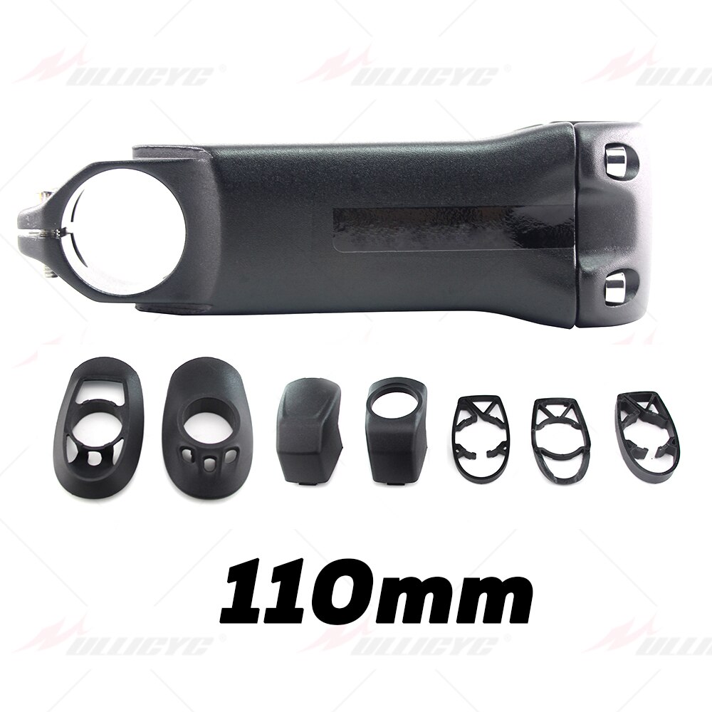 Carbonio integrato manubri S-W Aerofly carbonio manubrio opaco 31.8*400/420/440mm con attacco manubrio in lega VG 90/100/110mm: VG Stem parts 110mm