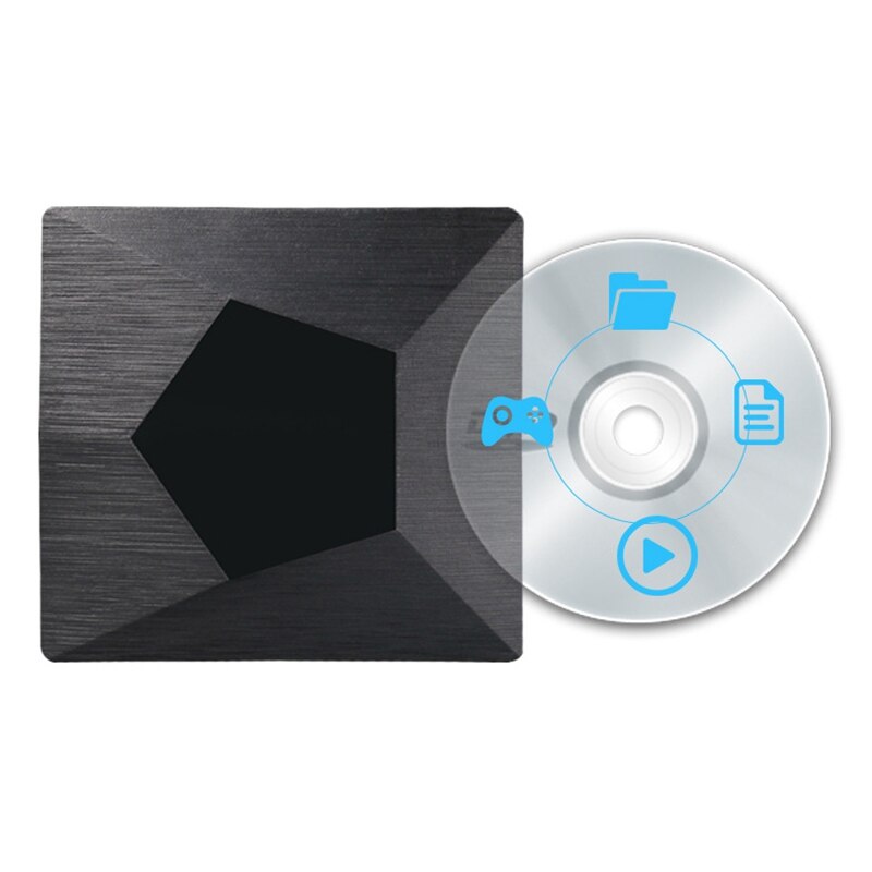 Grabadora de DVD externa USB 3,0, Unidad óptica externa USB/tipo C, unidad Universal de ordenador portátil de escritorio para/MacOS/Windows 1