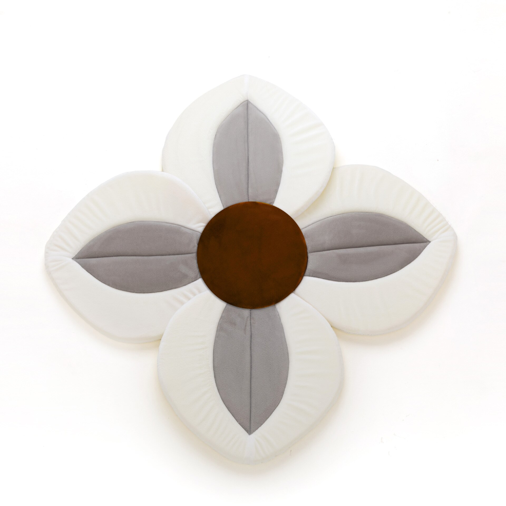 Bloem Speelkleed Bad Kussens Voor Baby Bloeiende Sink Bad Voor Bescherming Baby Wastafel Douche Leuke Zachte Kussen Pasgeboren: 534-grey