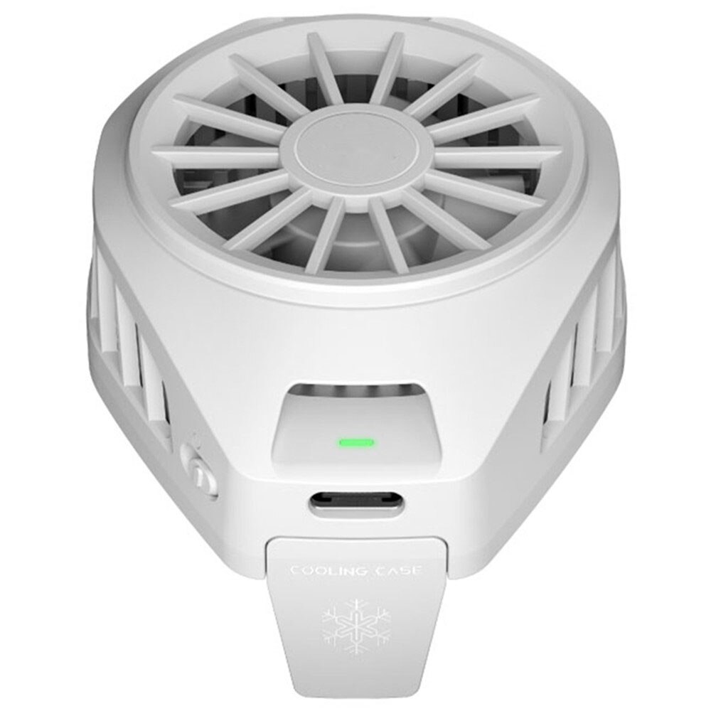 Universeller mini-handykühler mit rückseitiger klemme und leisem lüfterhalter für iphone/samsung/huawei-handys