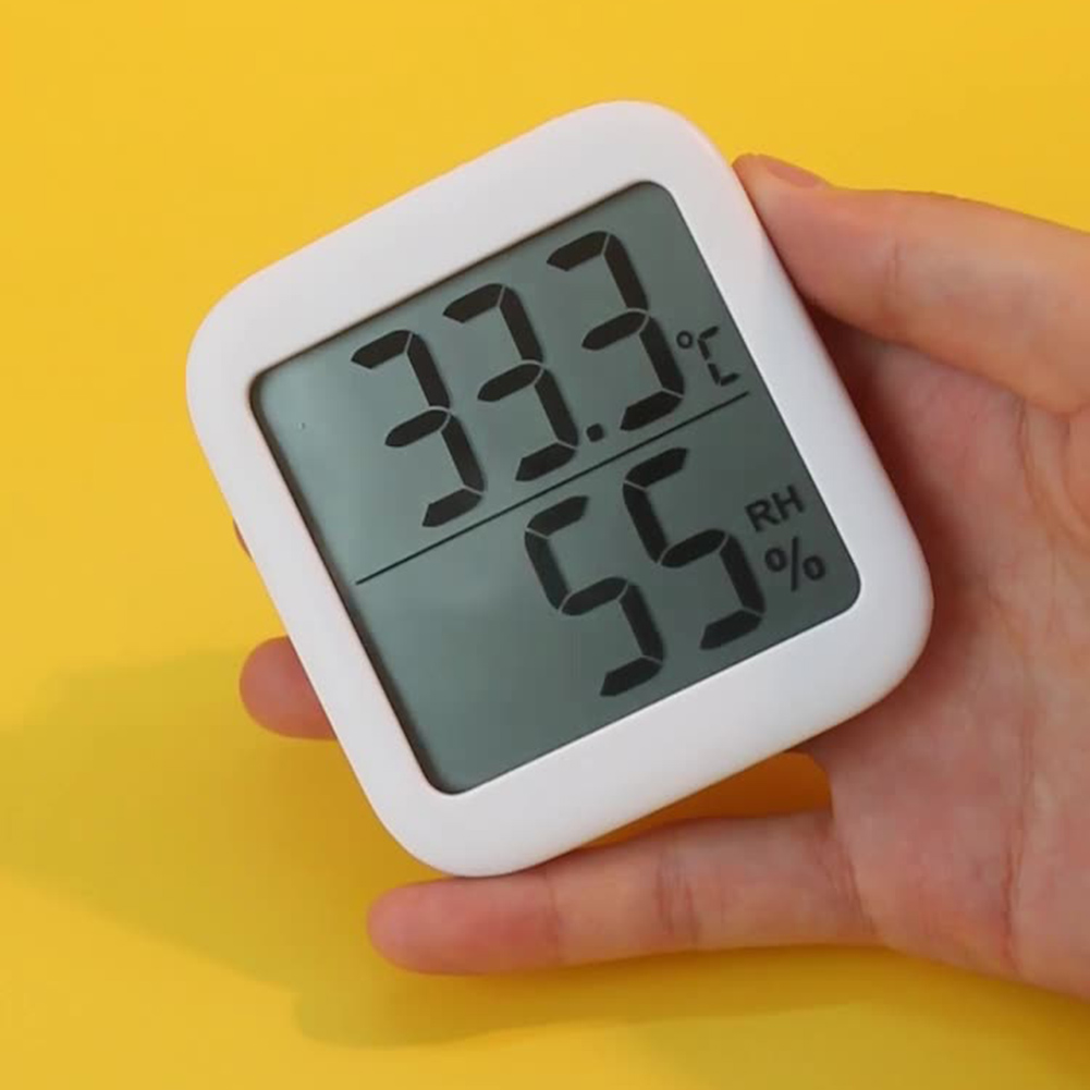 Multifunction Thermometer Hygrometer Digital Temperature Humidity Sensor Meter Electric Bedroom Home Tester Detector Tool
