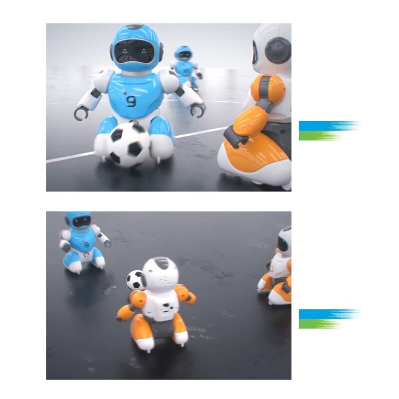 1 Set Football Match telecomando Robot telecomando ricarica Robot