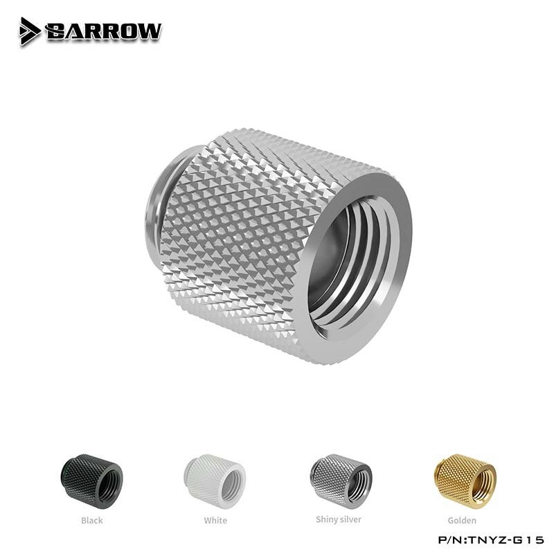 Barrow Extender Male To Female Fitting G1/4 Liquid Cooling System PC TNYZ-G7.5 TNYZ-G10 TNYZ-G15 TNYZ-G20 TNYZ-G30 TNYZ-G40
