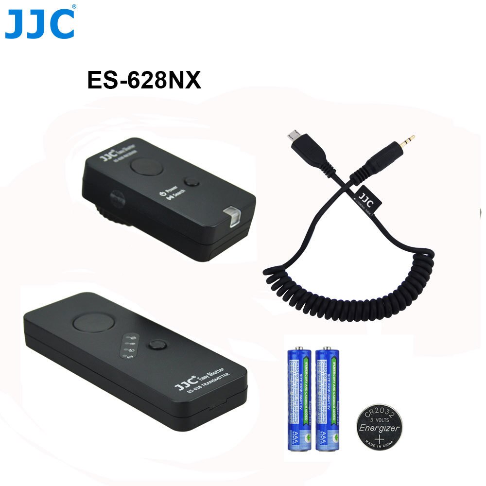 JJC – télécommande de caméra sans fil RF, 100 mètres de Distance, 16 millions de canaux, 2.4GHz, pour Samsung NX300M/NX200/NXF1/NX1/NX2000: Default Title