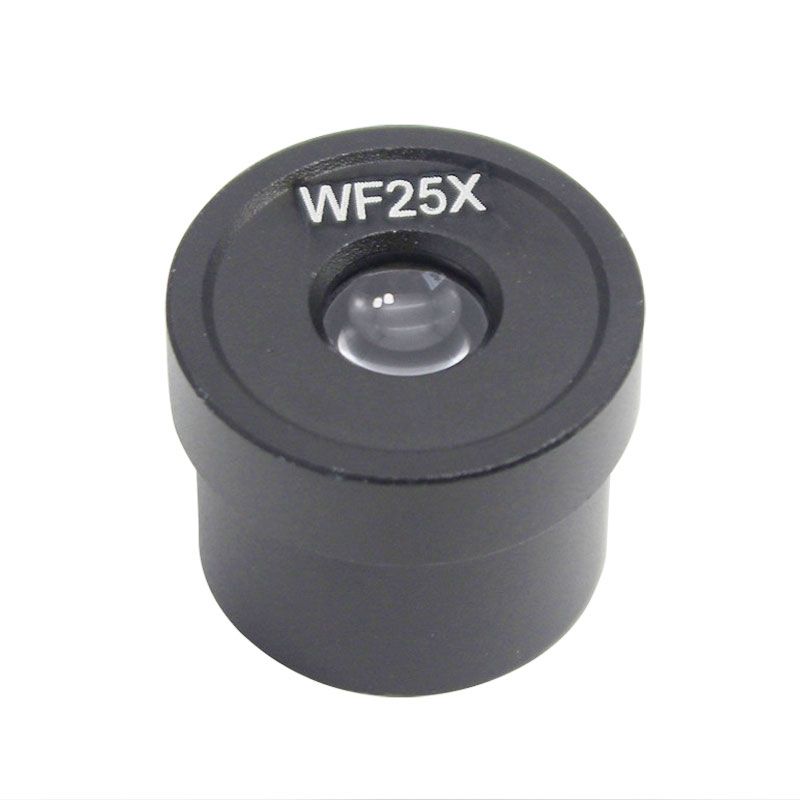 Biological Microscope Eyepiece WF25X 12mm Wide Field of View For 23.2mm Mount Port Biological Microscope: Default Title