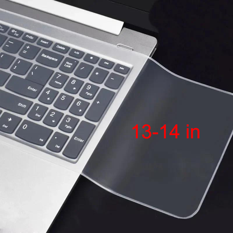 Universal Laptop Keyboard Protective Cover Waterproof And Dustproof Silicone Notebook Keyboard For 13-14 Inches And 15-17 Inches: Transparent