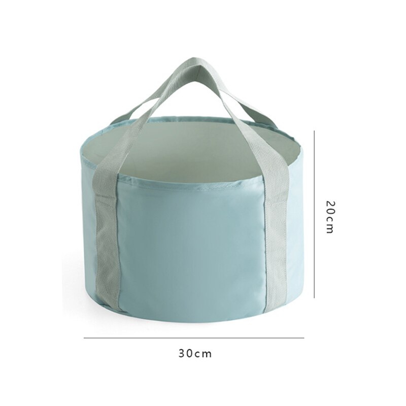 GESEW Foldable Basin Outdoor Travel Water Bucket Portable Foot Bath Bucket Multipurpose Folding Washbasin Large Capacity Basin
