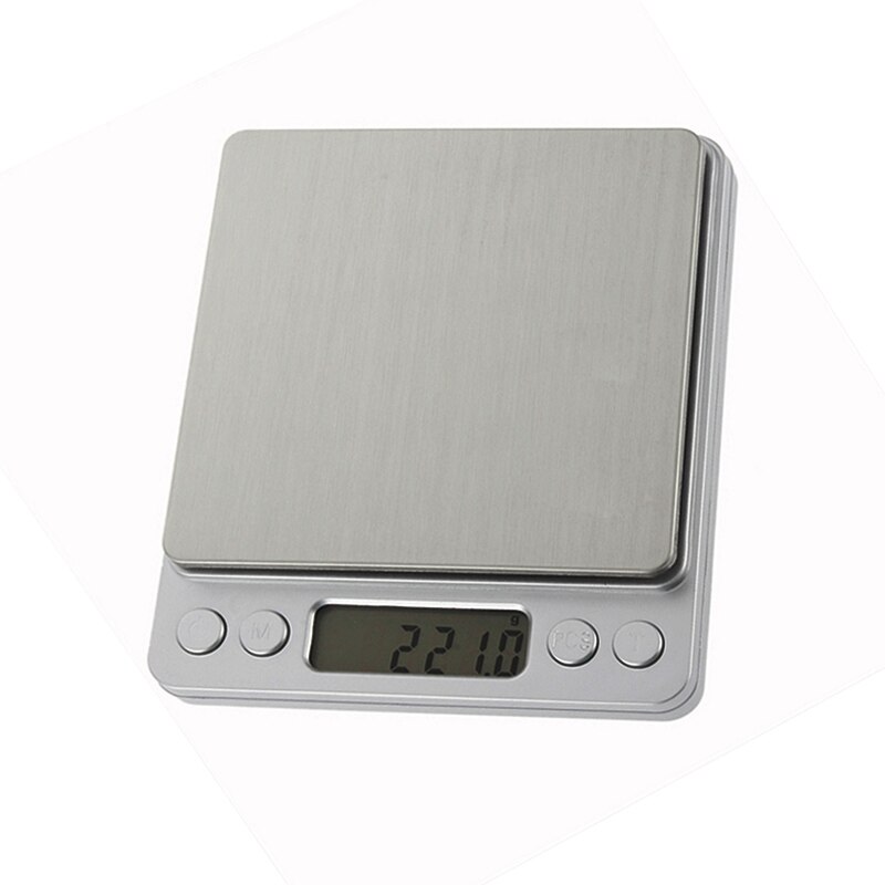 Portátil 1kg 0,1g escala Digital LCD electrónico escalas romana básculas de cocina Postal Balance de alimentos de medición de peso Libra # T ^ 1