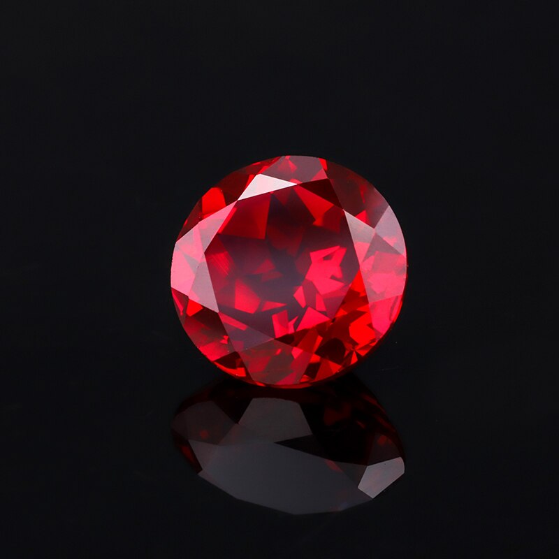 5Mm Ronde Vorm Uitstekende Lab Grown Ruby Voor Mode-sieraden Maken