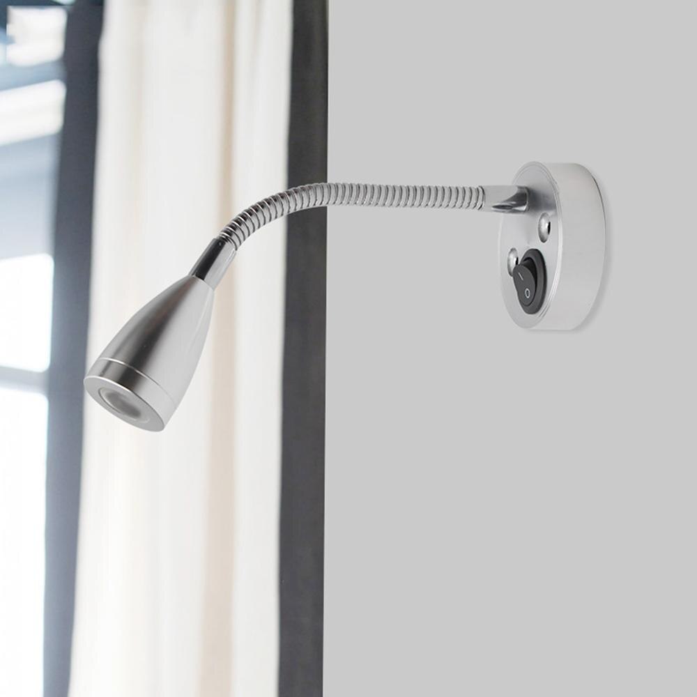 2 Stuks 12V Led Spot Leeslamp Schakelaar Camper Caravan Van Boot Camper Licht Warm Licht