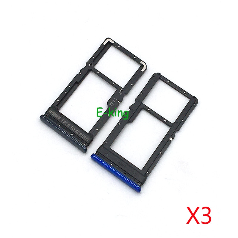 SIM Karte Tray Halter Card Slot Adapter Für XiaoMi Mi POCO X3 NFC Ersatz Teile