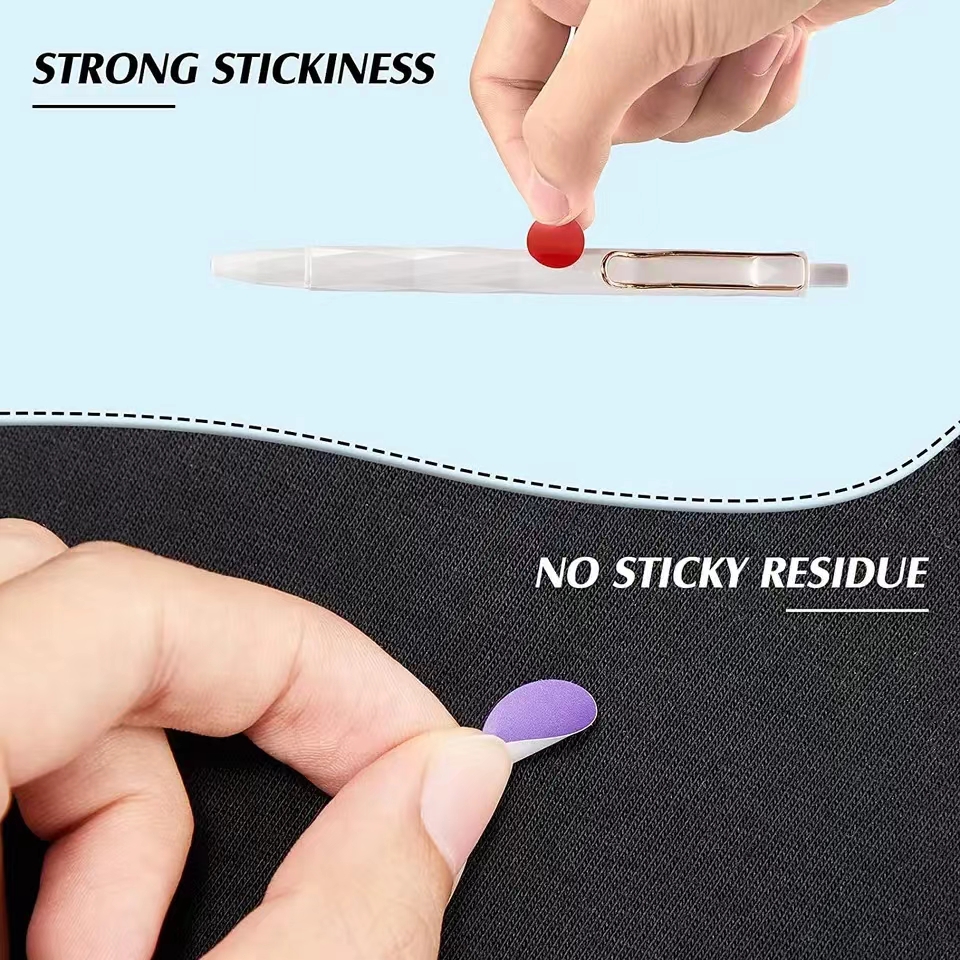 Round Blank Handmade Sticker Roll Dot Stickers Scrapbooking Self-adhesive Color Labels for Marking Classification