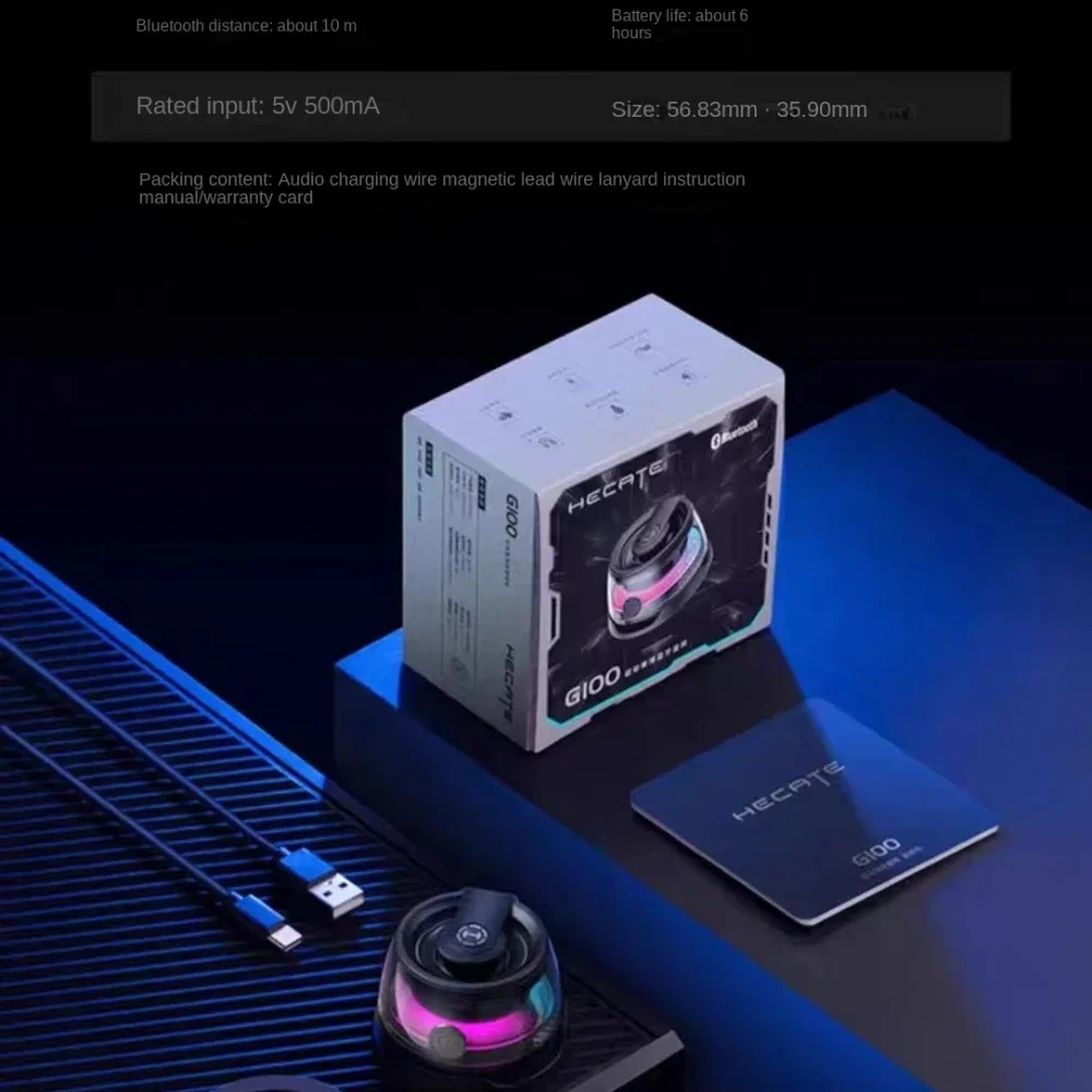 G200 Portable Mini Magnetic Bluetooth Speaker RGB ... – Vicedeal