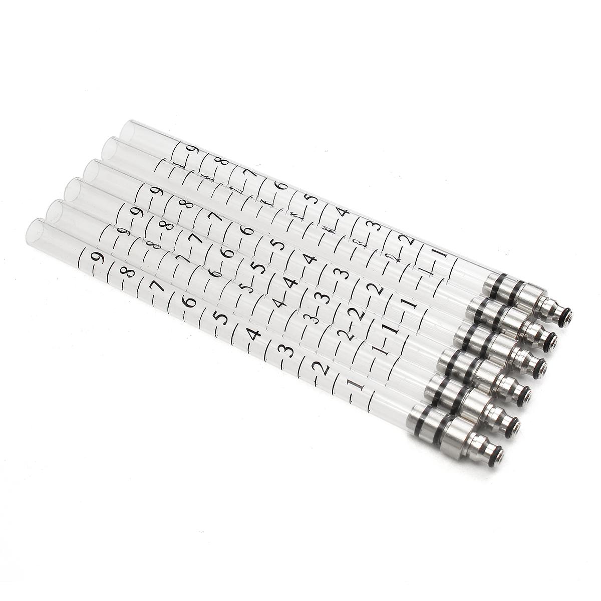 Autoleader 36Pcs Injector Flow Meter Adapter Test Kits For Common Rail for Diesel Fuel Tester Diagnosis Tool Set 38x28x8cm