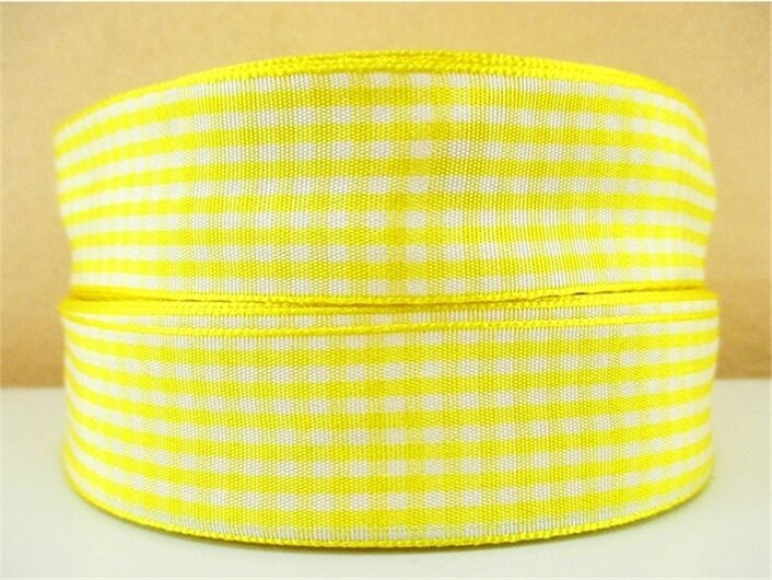 25mm Grid Printed Fabric Ribbon Plaid, DIY Handmad... – Vicedeal