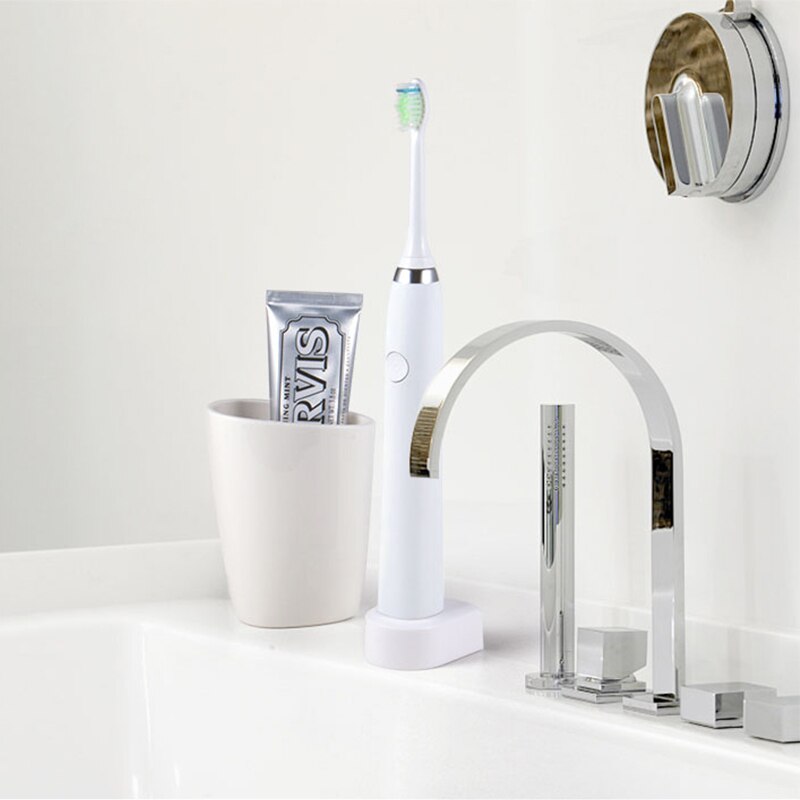 Ultralyds sonisk elektrisk tandbørste 5 tilstande genopladelig tandbørste ipx 7 vandtæt dental hjemmebørste sonisk elektrisk