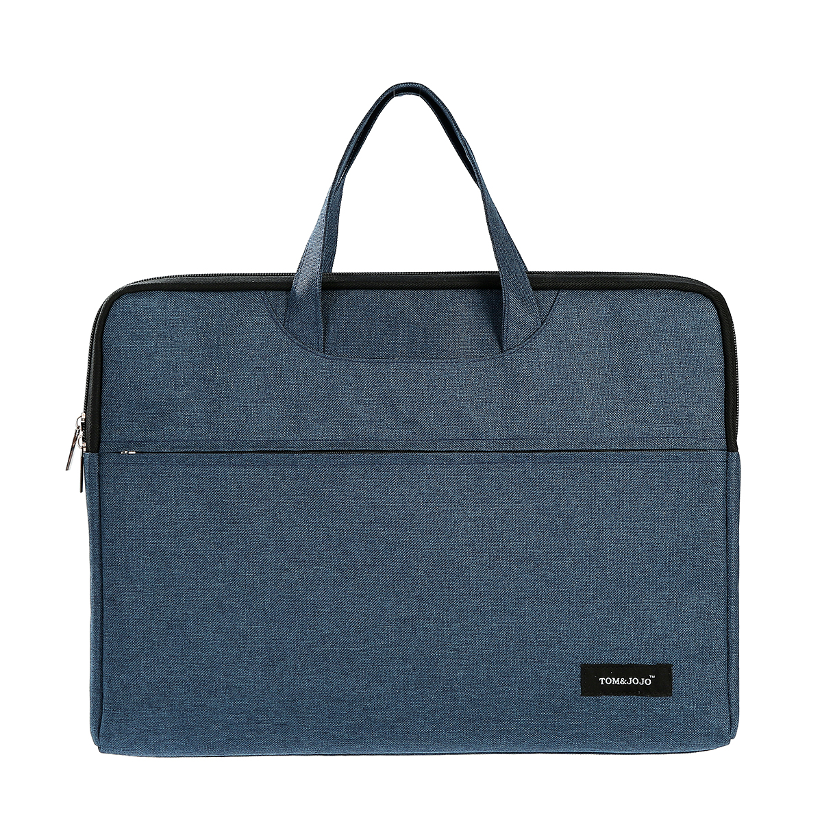 Oxford Computer Bag Document Bag with Handle and Meeting Office School Organizer Handbag Briefcase for Carrying Paper Files: Blue