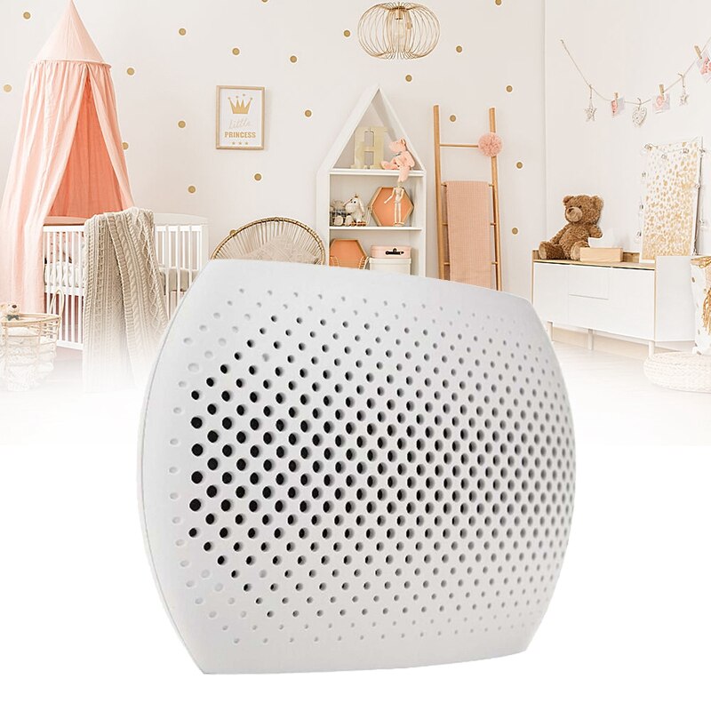 Homeself-secador de aire inalámbrico recargable y reutilizable, Mini deshumidificador para armarios, armarios, coche, armario, caja fuerte (blanco)