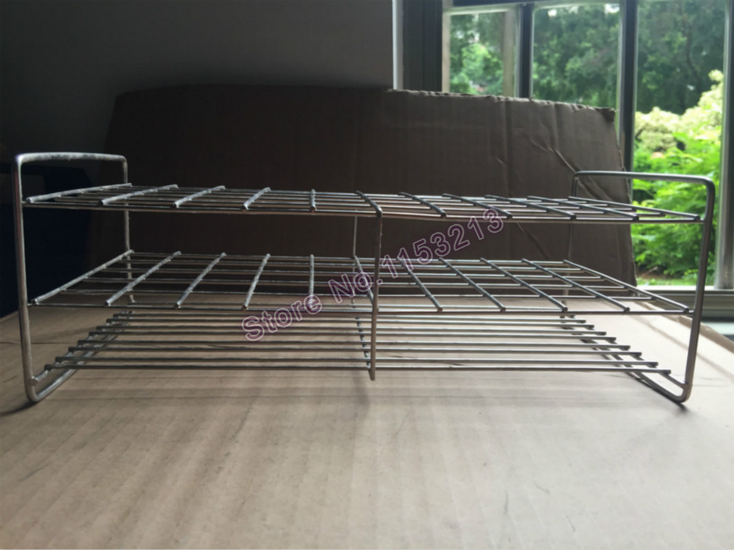 15mm * 100-holes Professionele Reageerbuisrek Draad Rvs reageerbuis stand frame Geschikt voor buis 14.5mm/15mm/16mm