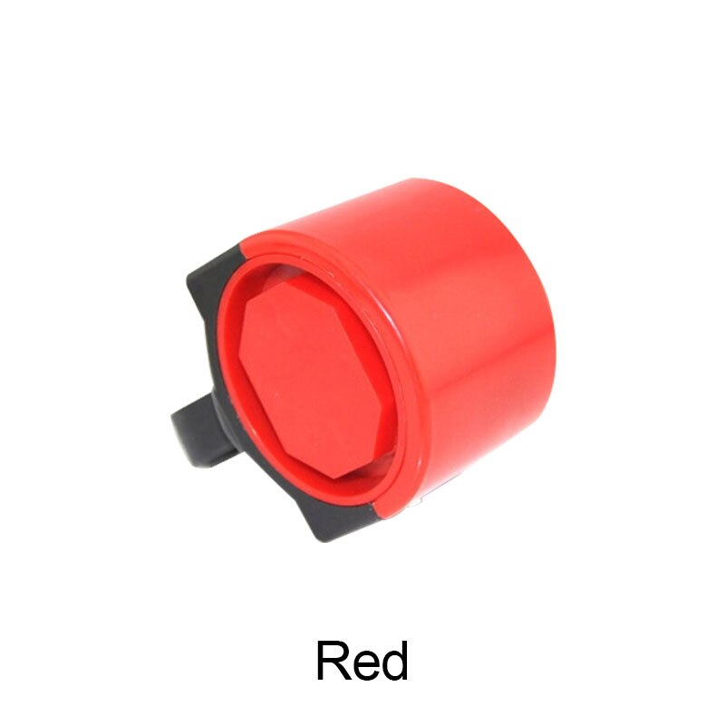 Mtb racefiets fiets elektronische bel luide claxon fietstoeter sirene houder 90db elektronische luide fietsen: Rood