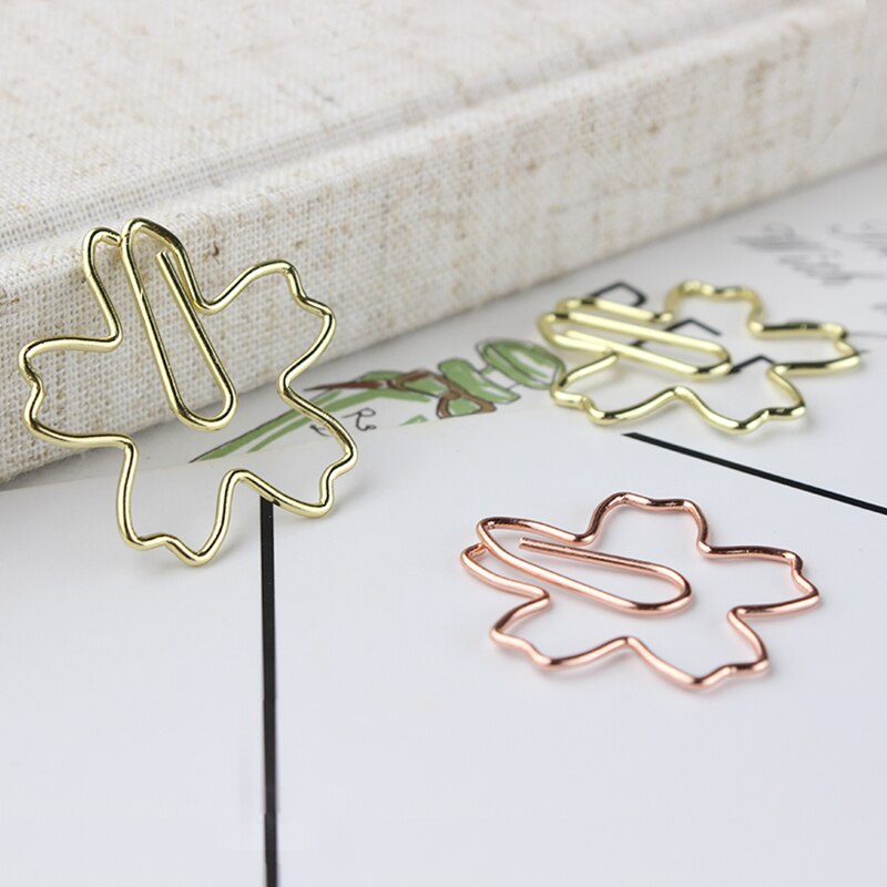 Rose Gold Cherry Blossom Paper Clip Paperclip Special Shape Paper Clips Planner Clip Cute Clip Rose Gold Desk Paperclips Lot