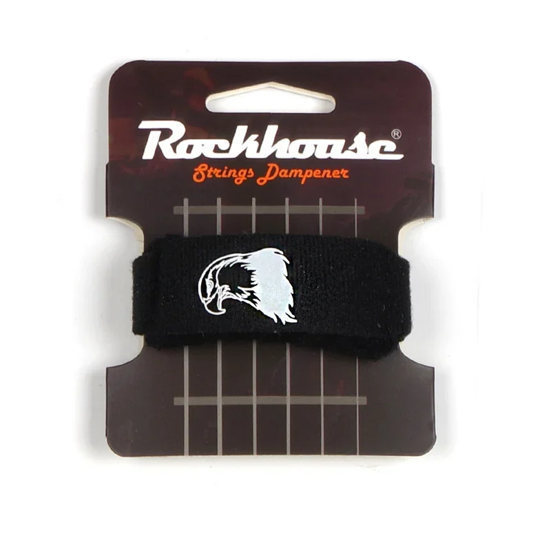 Cordes de guitare, amortisseur de bruit muet, bande de faisceau de guitare, amortisseurs de silencieux, enveloppes de cordes pour guitare acoustique, basse, pièces de ukulélé: Rouge